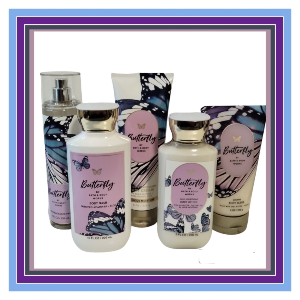 5‎ Bath and Body Works BUTTERFLY